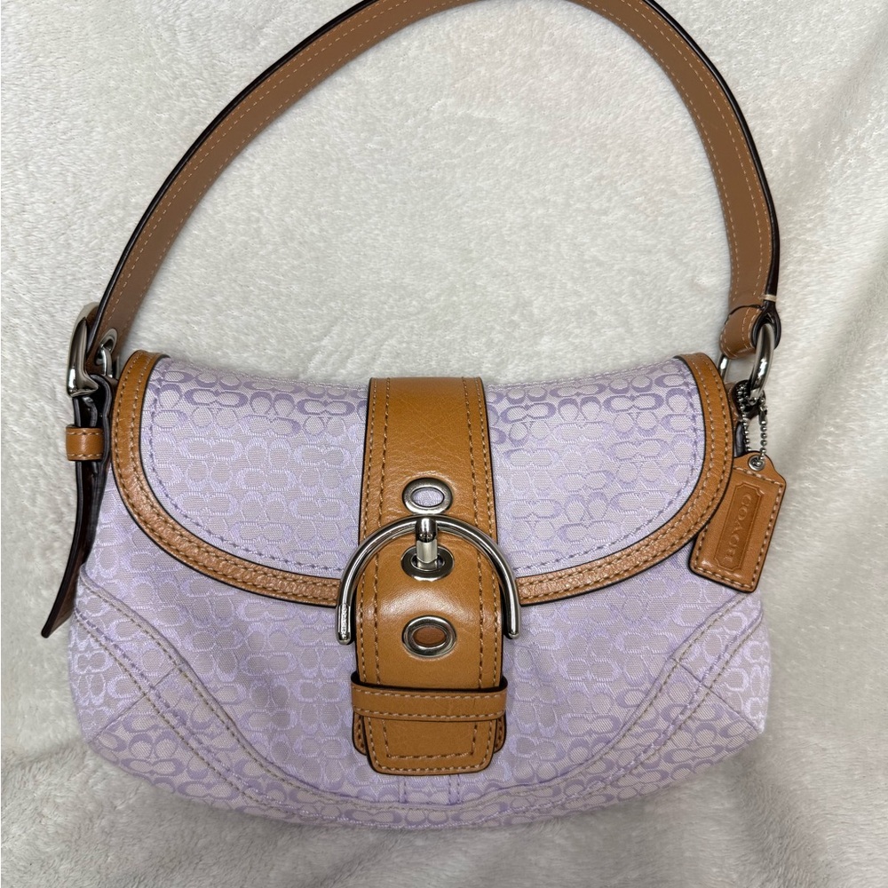 SOLD - Coach Lavender Mini SoHo **RARE**